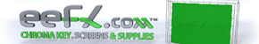 Chroma Key Blue/Green Screen Fabric & Chromakey Greenscreen Supplies