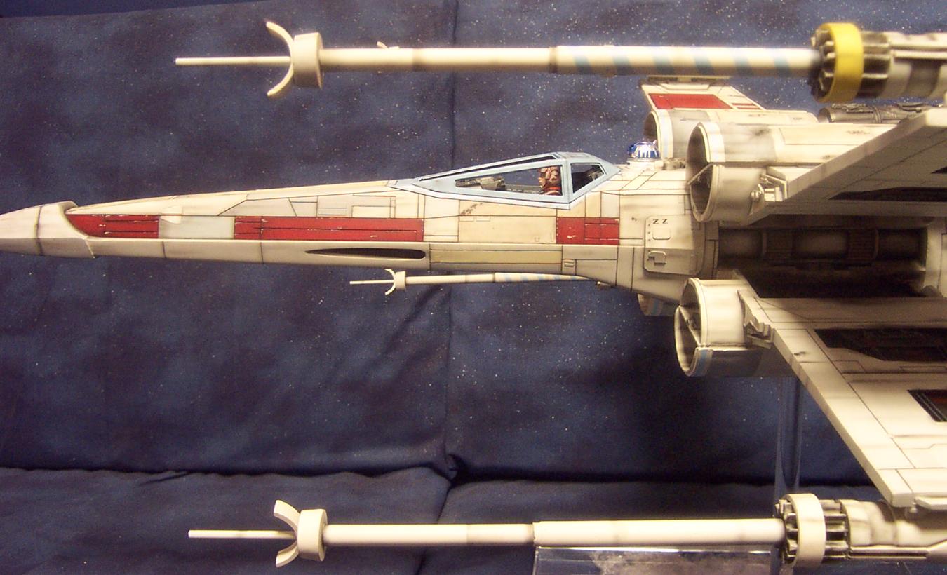 x wing side view