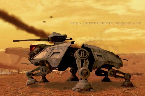 AT-TE bluescreen 0022 geonosis