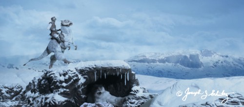 EMPIRE STRIIKES BACK WAMPA ATTACKS TAUNTAUN CAVE 1