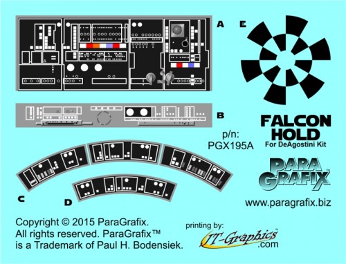 PGX195 Falcon Hold Decal Image