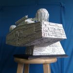 KIT ALERT!! HUGE!! 27 Inch Wide!! Star Destroyer Bridge Section RE-MASTERED KIT from KORBANTH